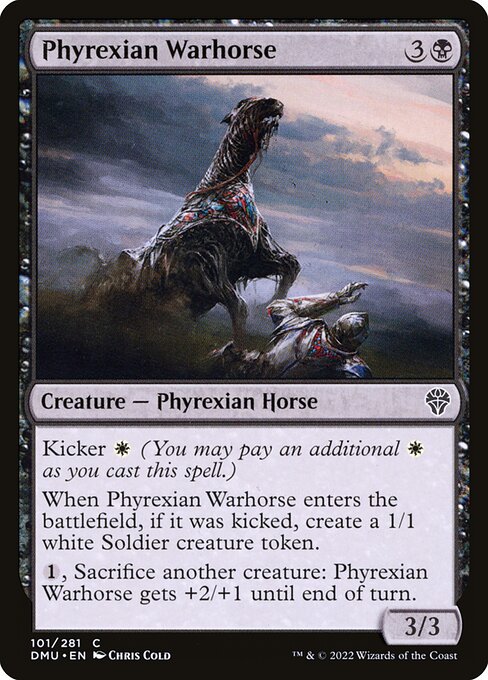 Phyrexian Warhorse 101