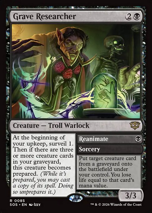 Grave Researcher // Reanimate 85p