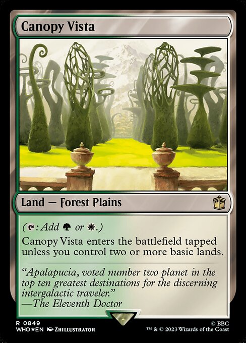 Canopy Vista 849