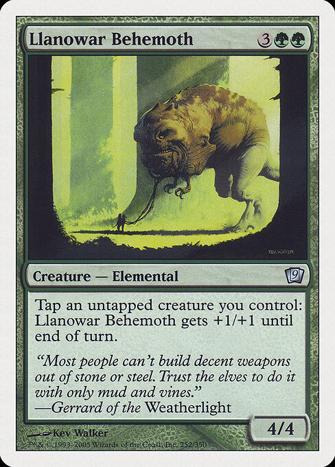 Llanowar Behemoth 252
