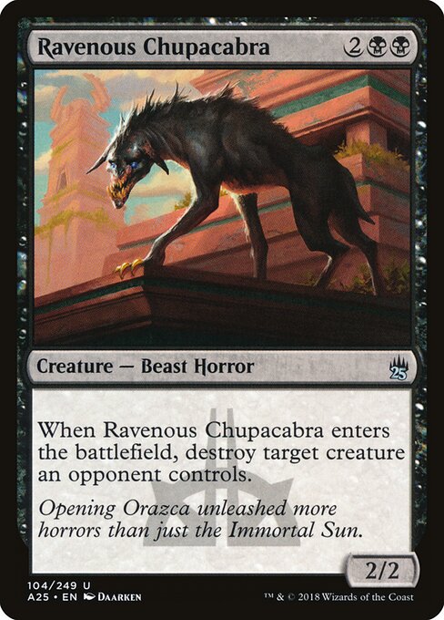 Ravenous Chupacabra 104