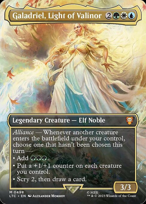 Galadriel, Light of Valinor 498