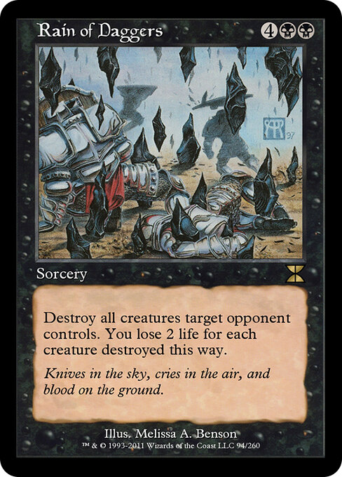Rain of Daggers 94