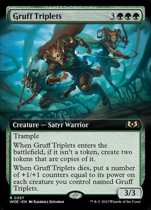 Gruff Triplets 357