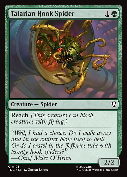 Talarian Hook Spider 175