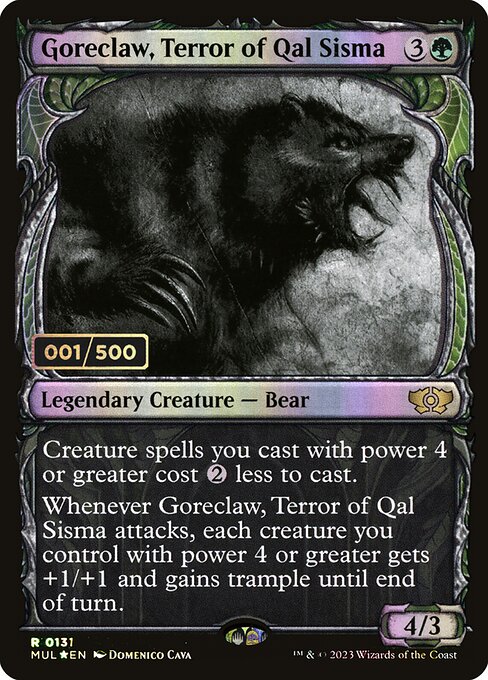 Goreclaw, Terror of Qal Sisma 157z