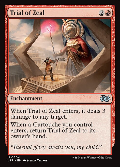 Trial of Zeal 604