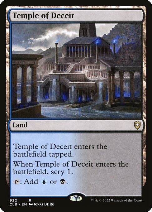 Temple of Deceit 922