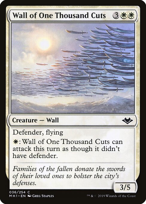 Wall of One Thousand Cuts 36