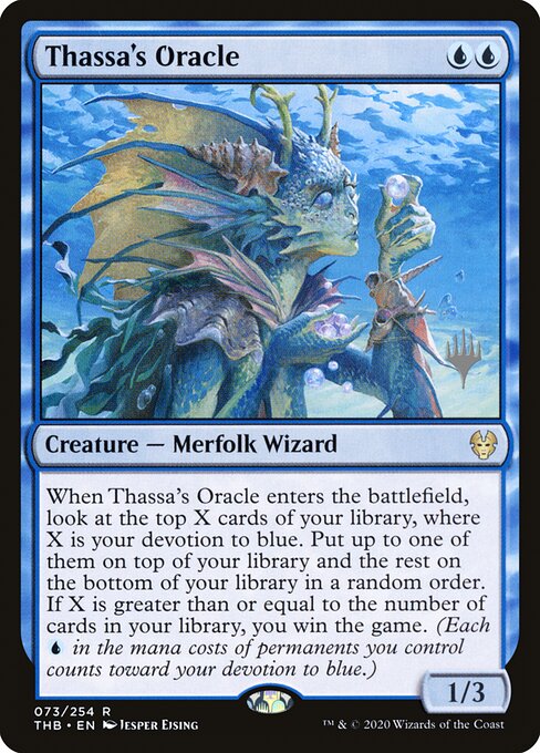 Thassa's Oracle 73p
