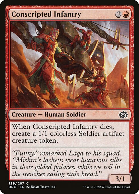 Conscripted Infantry 129