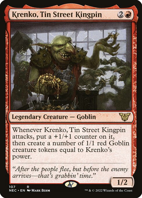 Krenko, Tin Street Kingpin 107