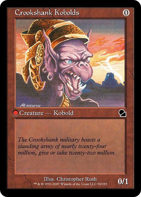 Crookshank Kobolds 90