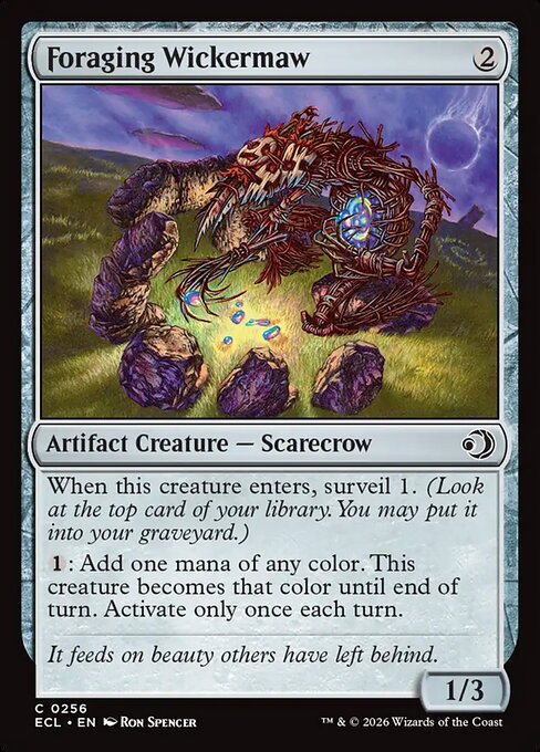 Foraging Wickermaw 256