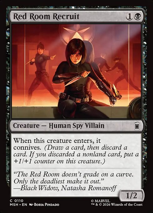 Red Room Recruit 110
