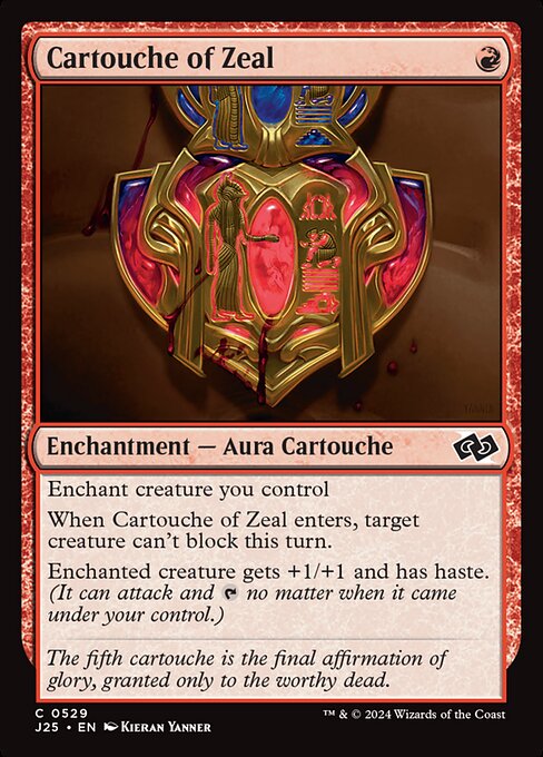 Cartouche of Zeal 529