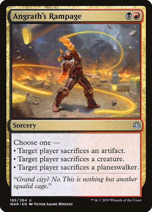 Angrath's Rampage 185