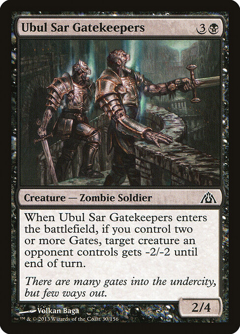 Ubul Sar Gatekeepers 30