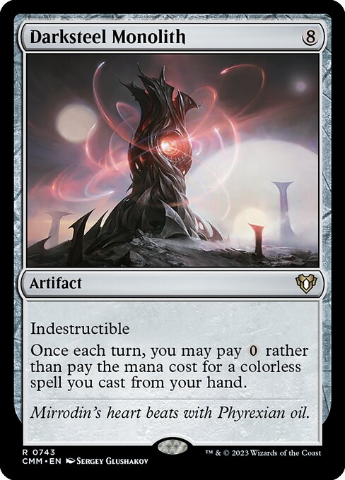 Darksteel Monolith 743