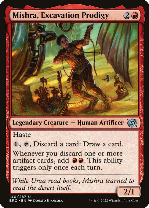 Mishra, Excavation Prodigy 140