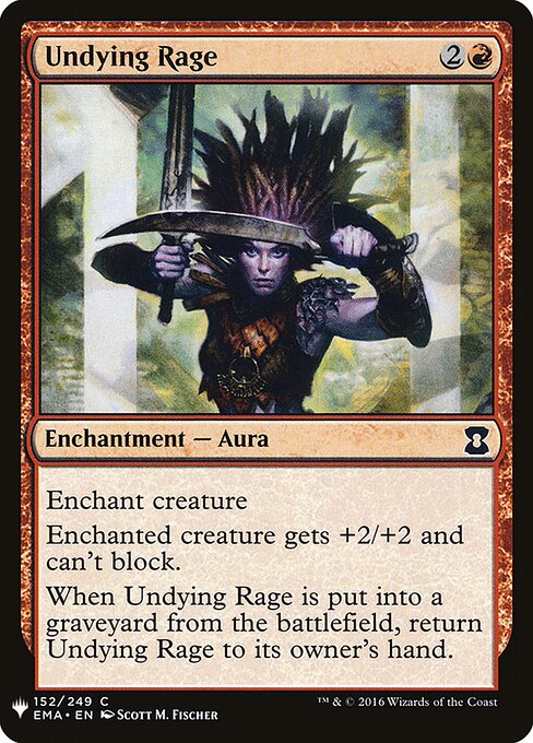 Undying Rage EMA-152