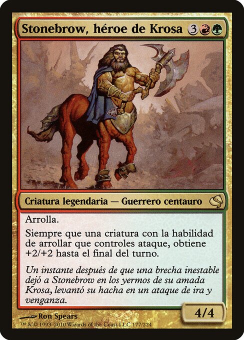 Stonebrow, Krosan Hero 177