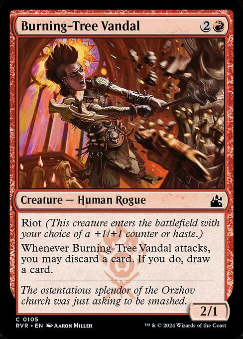 Burning-Tree Vandal 105