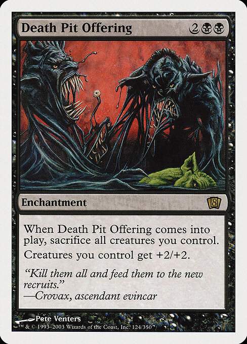 Death Pit Offering 124