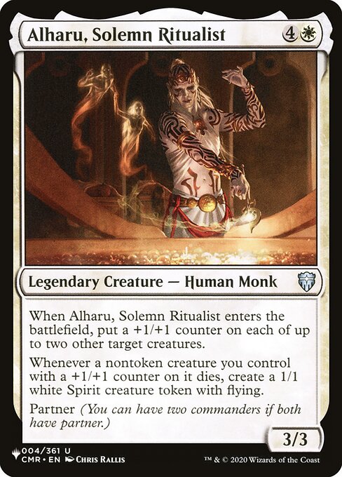 Alharu, Solemn Ritualist CMR-4