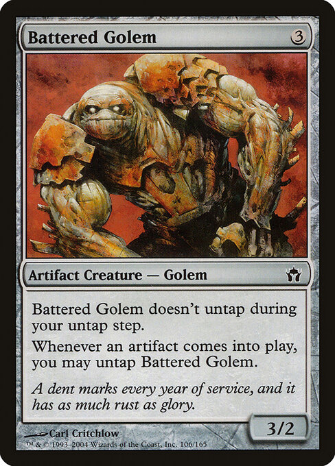 Battered Golem 106