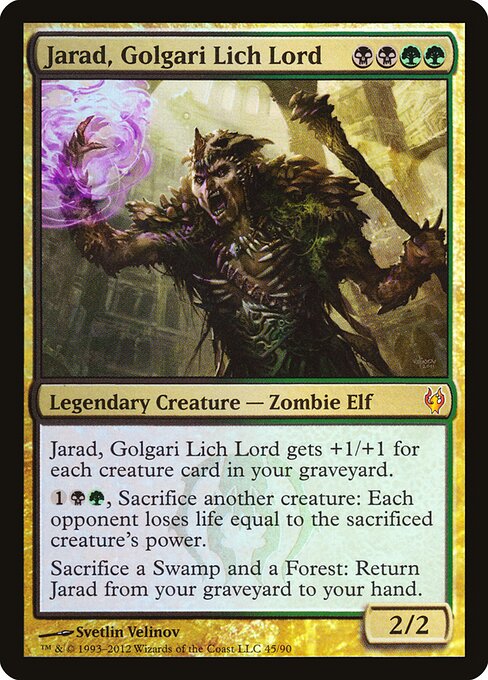 Jarad, Golgari Lich Lord 45