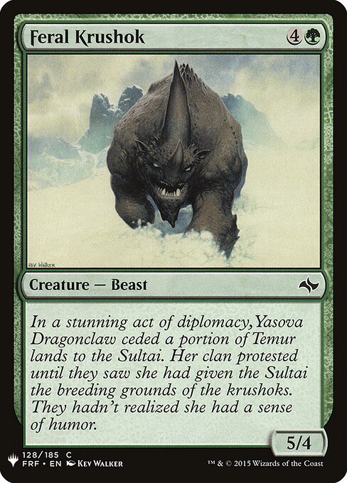 Feral Krushok FRF-128