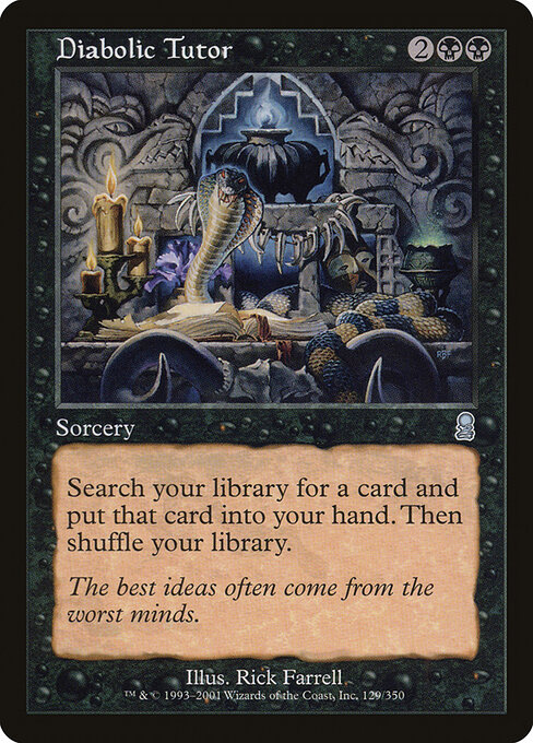 Diabolic Tutor 129