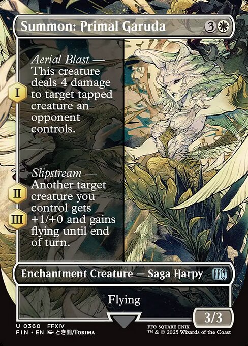 Summon: Primal Garuda 360