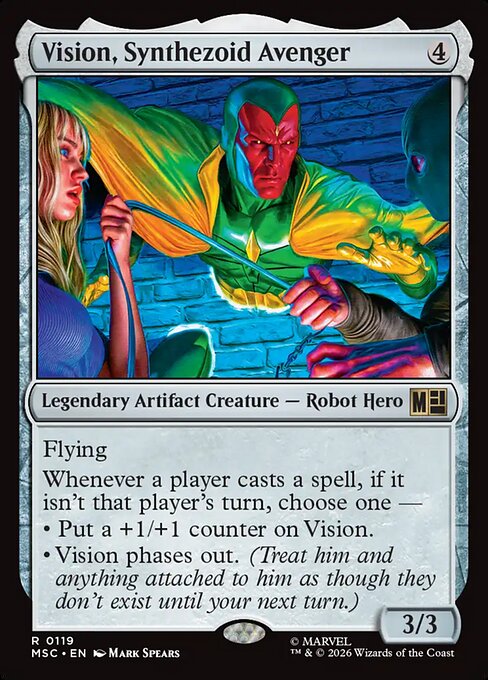 Vision, Synthezoid Avenger 119