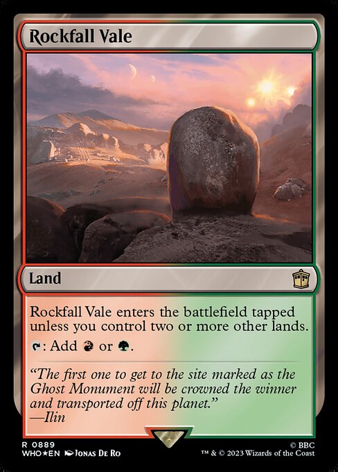 Rockfall Vale 889