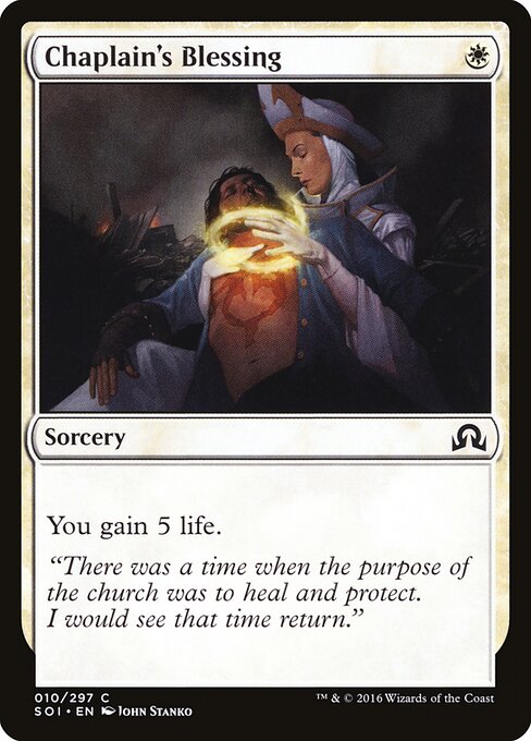 Chaplain's Blessing 10