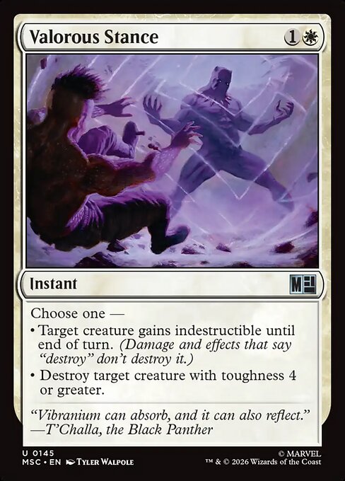 Valorous Stance 145