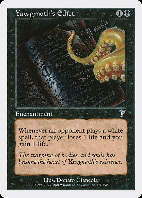 Yawgmoth's Edict 171