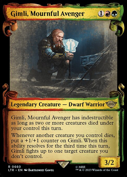 Gimli, Mournful Avenger 660