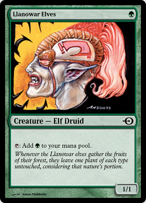 Llanowar Elves 31379