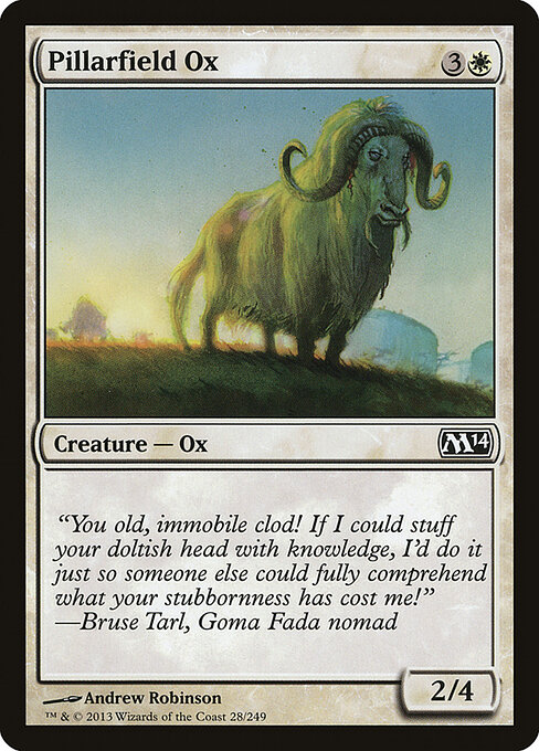 Pillarfield Ox 28