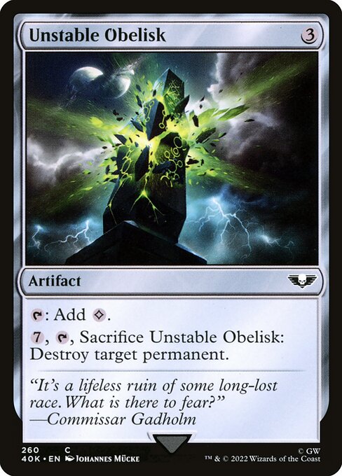Unstable Obelisk 260