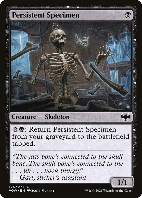 Persistent Specimen 125