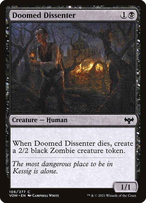 Doomed Dissenter 106