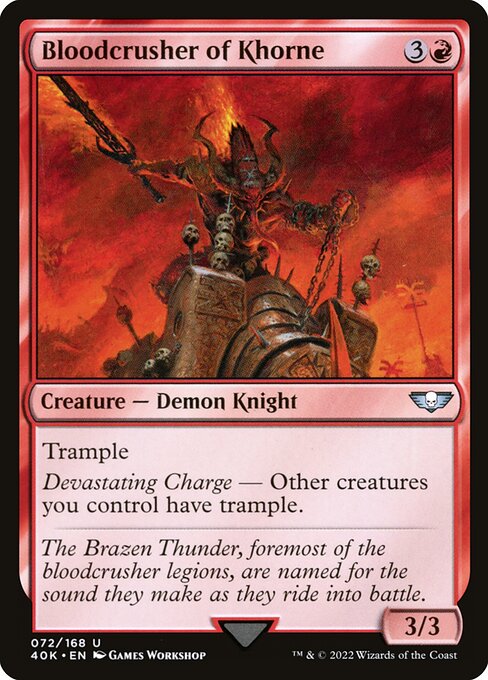 Bloodcrusher of Khorne 72
