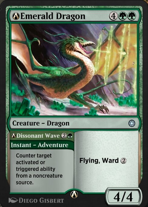 A-Emerald Dragon // A-Dissonant Wave A-210