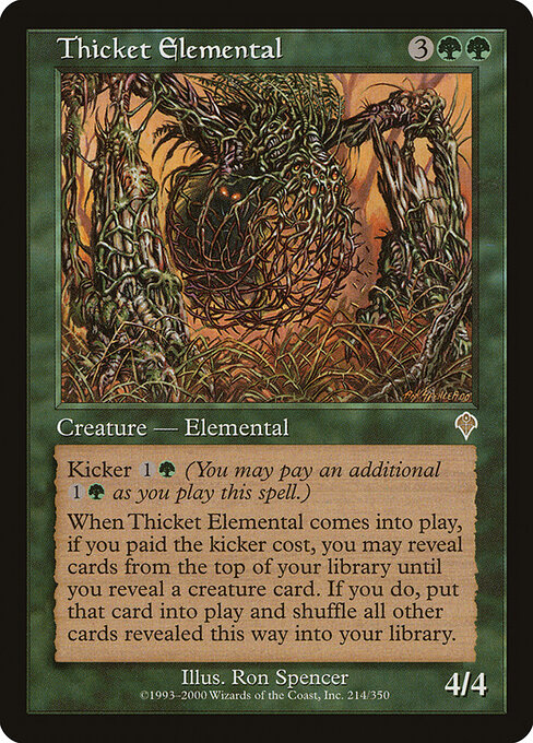 Thicket Elemental 214