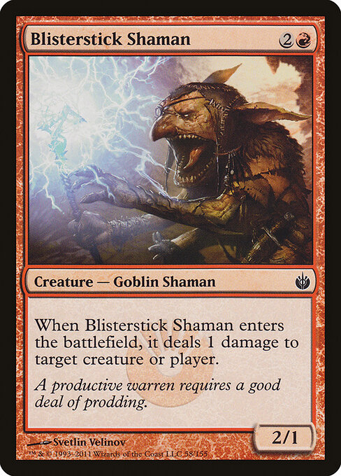 Blisterstick Shaman 58