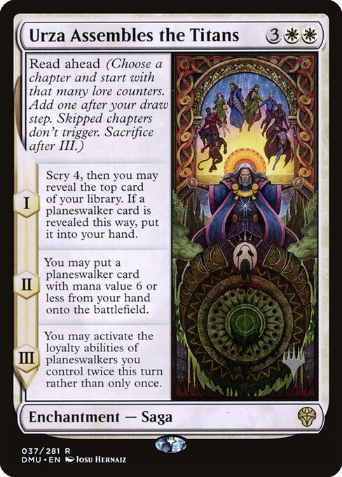 Urza Assembles the Titans 37p